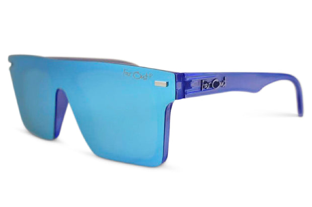 Navy Blue Stunners Ice Blue Lens