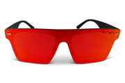 Black Polarized Stunners Red Lens