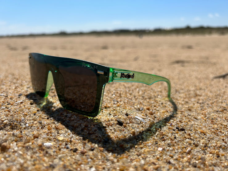 Aqua Polarized Stunners Black Lens