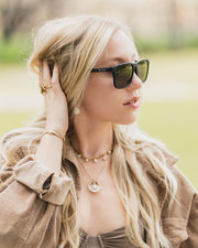 Black Polarized Flatliners Black Lens