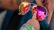 Pink Lens Polarized Aviators