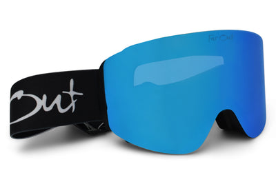 Black Expose Goggles - Magnetic Ice Blue Lens