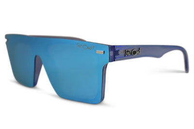 Navy Blue Stunners Ice Blue Lens
