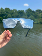 Black Polarized Stunners Chrome Lens