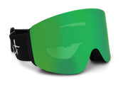 Black Expose Goggles - Magnetic Green Lens