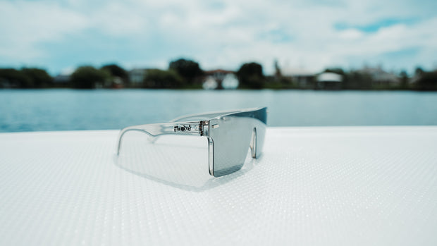 Crystal Silver Stunners Chrome Lens