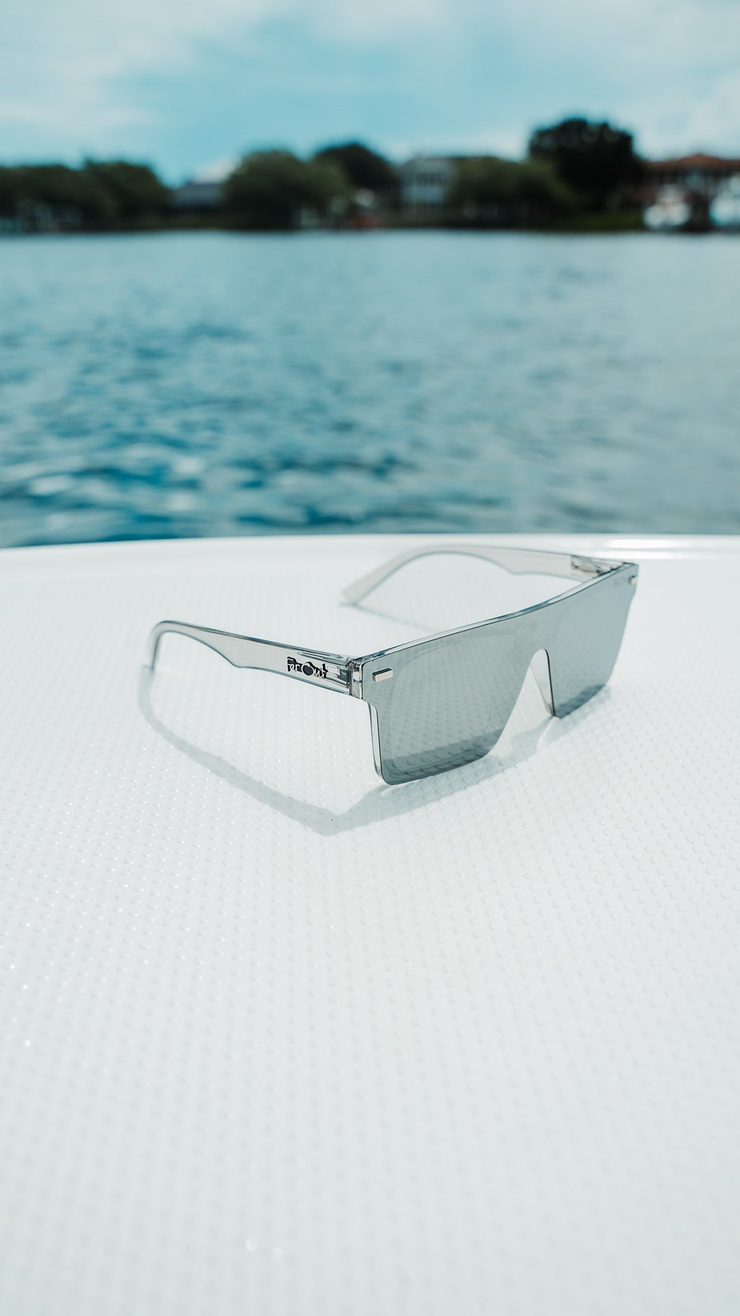 Silver Sunglasses Chrome Lens – Far Out Sunglasses