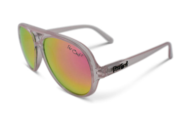 Pink Lens Polarized Aviators
