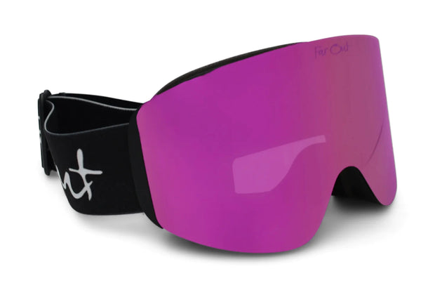 Black Expose Goggles - Magnetic Purple Lens