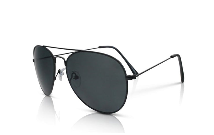 Black Lens Aviators