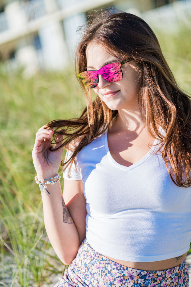 Pink Polarized Headliners