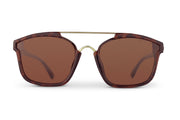 Tortoise Brown Polarized Bomboras Amber Lens