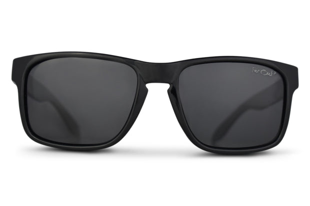 Black Polarized Mavericks Black Lens