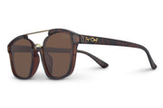 Tortoise Brown Polarized Bomboras Amber Lens
