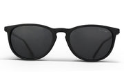 Black Polarized Rounders Black Lens