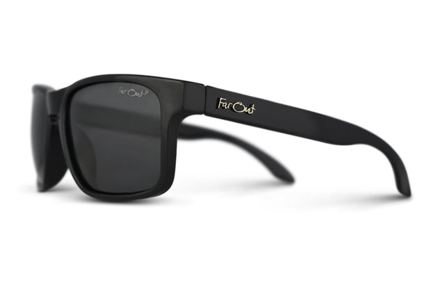 Black Polarized Mavericks Black Lens