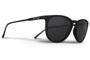 Black Polarized Rounders Black Lens