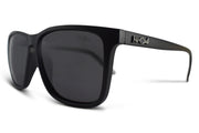 Black Polarized Flatliners Black Lens