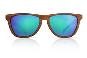 Wood Grain Brown Premiums Green Lens