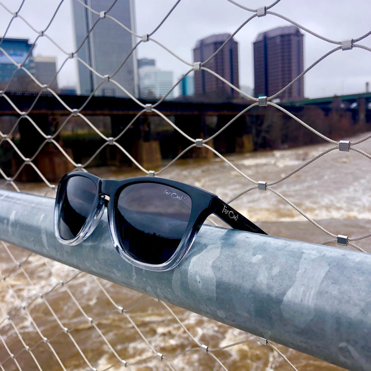 Black-Clear Polarized Premiums Black Lens
