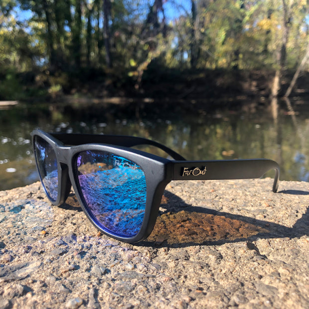 Black Premiums Light Blue Lens
