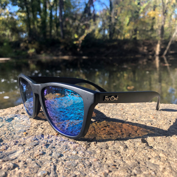 Black Premiums Light Blue Lens