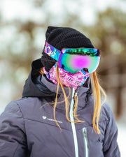 Black Expose Goggles - Magnetic Purple Lens
