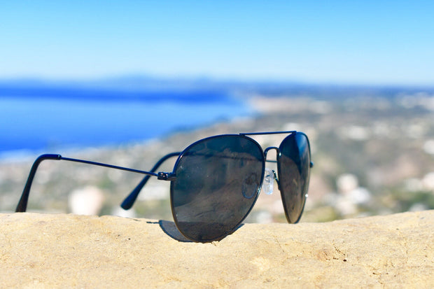 Black clearance lens aviators