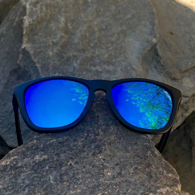 Black Premiums Light Blue Lens